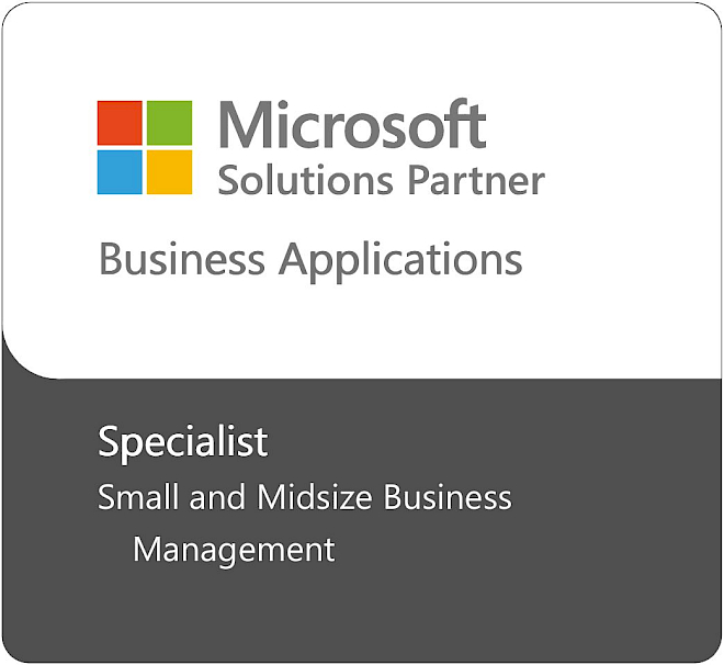 Získali jsme specializaci Microsoft Small and Midsize Business Management